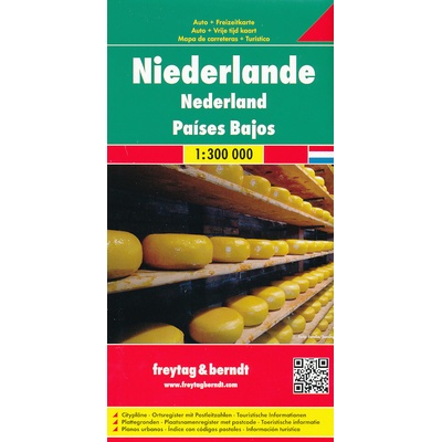 Nizozemsko Niederlande automapa 1:300 000