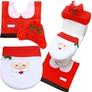 Vianočný poťah na toaletu Santa Claus