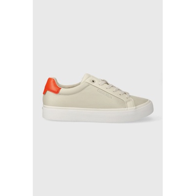 Маратонки Calvin Klein VULC LACE UP - DIAMOND FOXING в бежово HW0HW01865 (HW0HW01865)