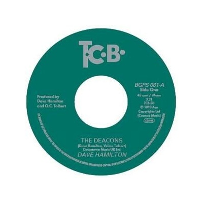 Dave Hamilton - 7-THE DEACONS PISCES PACE Vinyl