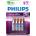 Philips FR03LB4A/10 - 4 бр. Литиева батерия AAA LITHIUM ULTRA 1, 5V 800mAh (P2183)