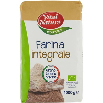 VitalNature celozrnná pšeničná múka 1 kg