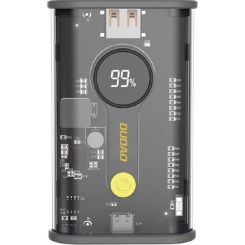 Dudao Преносима батерия Dudao, 20000mAh, 1xUSB-A / 1xUSB-C, 22.5W, PD, черна (K16Pro) (K16Pro)