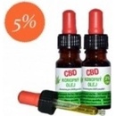 Zelená Země CBD Konopný olej 5% 10 ml