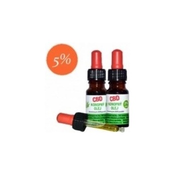 Zelená Země CBD Konopný olej 5% 10 ml
