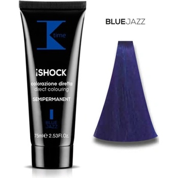 K-Time Shock semi-permanentní barva na vlasy Blue Jazz 75 ml