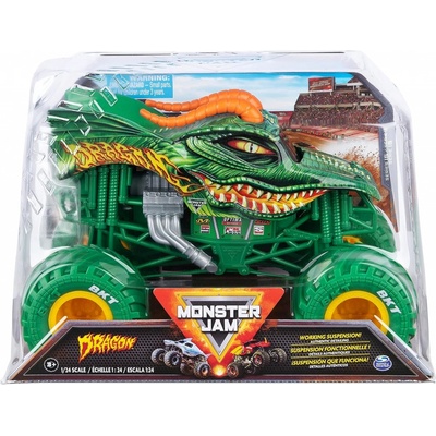 Dragon Spin Master Monster Jam MGA Die Cast zelený 1:24