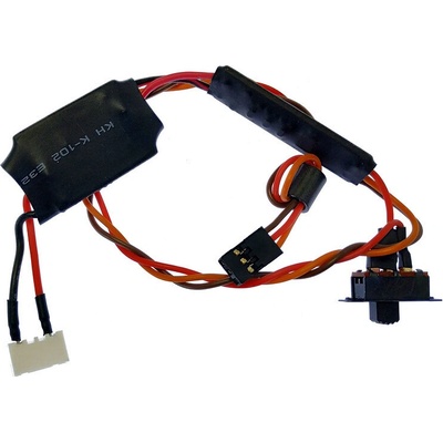 E-flite Night Radian 2.0m: Řídící jednotka LED osvětlení s vypínačem