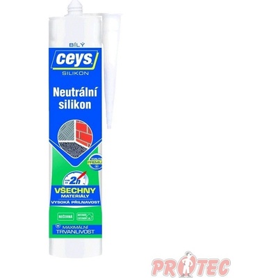 Ceys Neutrální Silikon 280 ml transparentní