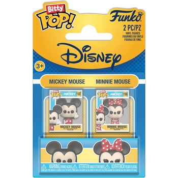 Funko Комплект мини фигури Funko Bitty POP! Disney: Mickey Mouse - Mickey & Minnie (104573)