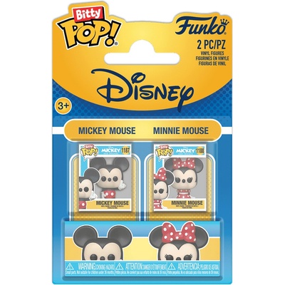 Funko Комплект мини фигури Funko Bitty POP! Disney: Mickey Mouse - Mickey & Minnie (104573)