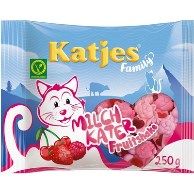 Katjes Family Milchkater Fruitshake gumové bonbony 250 g