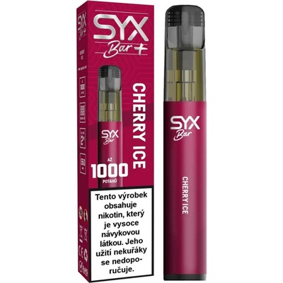 Syx Bar Cherry Ice 16,5 mg 1000 potáhnutí
