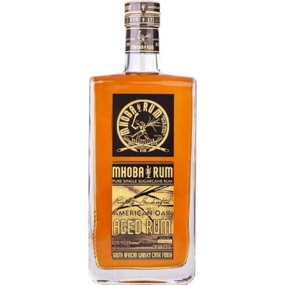Mhoba American Oak Aged 43% 0,7 l (holá láhev)