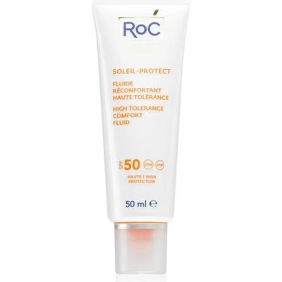 RoC Soleil Protect High Tolerance Comfort Fluid слънцезащитен флуид за лице SPF 50 50ml