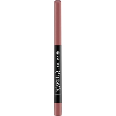 essence 8h Matte Comfort matná tužka na rty s ořezávátkem 20 Mauve Mirage 0,3 g – Zboží Dáma