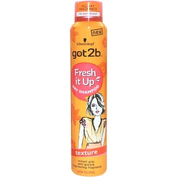 Schwarzkopf Got2b Fresh it up Texture suchý šampón na vlasy 200 ml