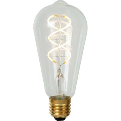 Lucide ST64 Filament bulb ? 6,4 cm LED Dim. E27 1x4,9W 2700K Transparant 49034/05/60