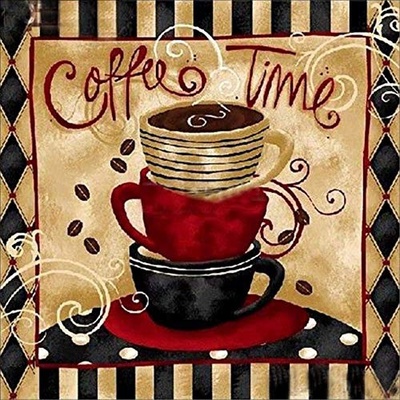 Gaira Malování podle čísel Kafe