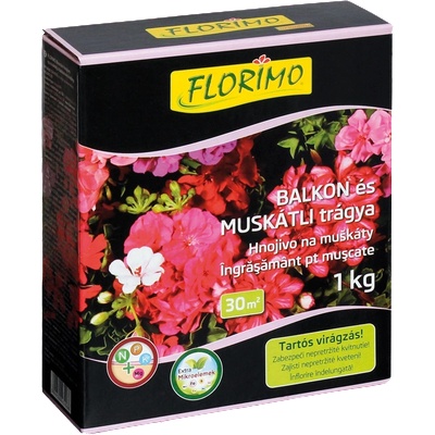Florimo Гранулиран тор за Мушката и Балконски растения - 1 кг (61120258)