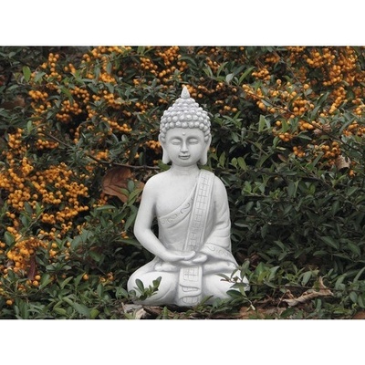 Zahradní soška Buddha XI 12 x 12 x 33 cm