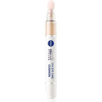 Nivea Hyaluron Cellular Filler тониращ хидратиращ крем за очи цвят 02 Medium 4ml