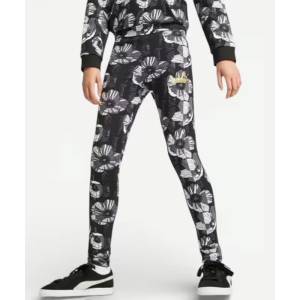 PUMA Essentials+ Class Active Aop Leggings Black - magazinko