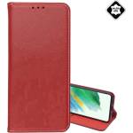 Gigapack Poco M8 Pro / Redmi Note 15 Pro Plus 5G GIGAPACK Калъф с капак, естествена кожа, FLIP, поставка за маса, БОРДО (GP-182590)