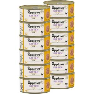 Applaws Kitten Консерва за котенца с пиле в желе 12 x 70 г