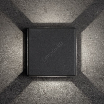 Kanlux 39181 - LED външна стенна лампа REFAZI LED/6W/230V IP54 антрацит (KX2661)