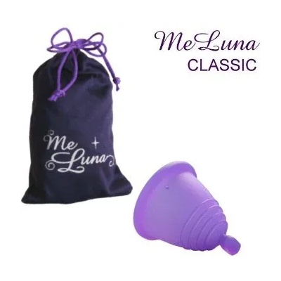 Me Luna Менструална чашка Me Luna Shorty размери S, M, L, XL плюс 10 таблетки за стерилизация Размер M Топче