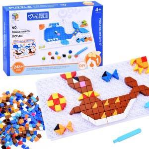 Jokomisiada Educational puzzle Mosaic blocks pictures ZA2667