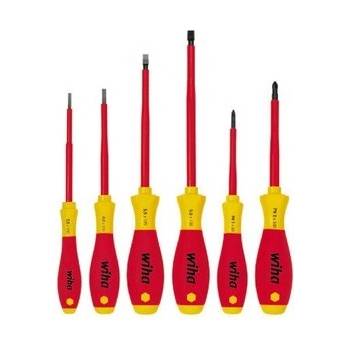Wiha Комплект отвертки, 6 части, изолирани, с дръжка Softfinish 07156 (07156)