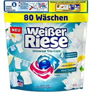 Weiser Riese Universal Lotus капсули за бяло и цветно пране 80 бр