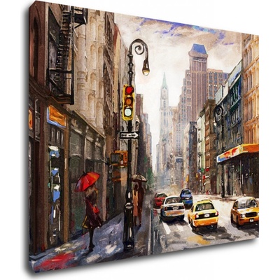 Impresi Obraz New York malba - 90 x 70 cm