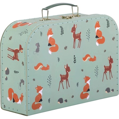 A Little Lovely Company sada dvou kartonových kufříků kamarádi z lesa – Zboží Mobilmania
