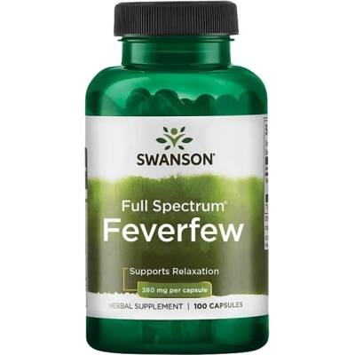 Swanson Feverfew 380 mg [100 капсули]