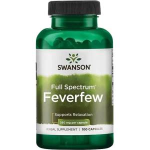 Swanson Feverfew 380 mg [100 капсули]