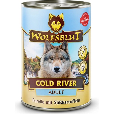 Wolfsblut Cold River Adult pstruh s batátmi 395 g