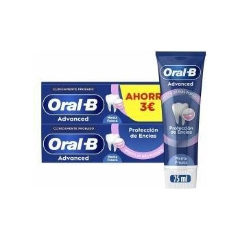 Oral-B Паста за Зъби Грижа за Венците Oral-B ADVANCED 75 ml 2 броя
