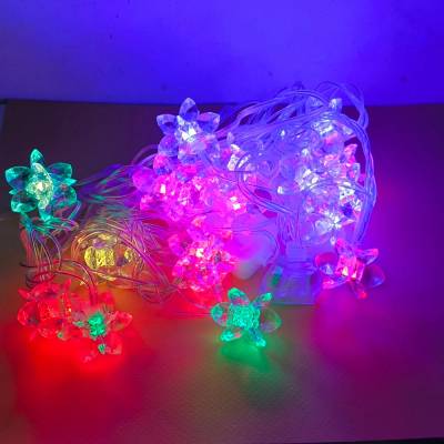 Светещи 20 led цветчета, многоцветни К10