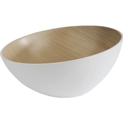 APS Servírovacia miska 285x140 mm bielo-žltá 84924