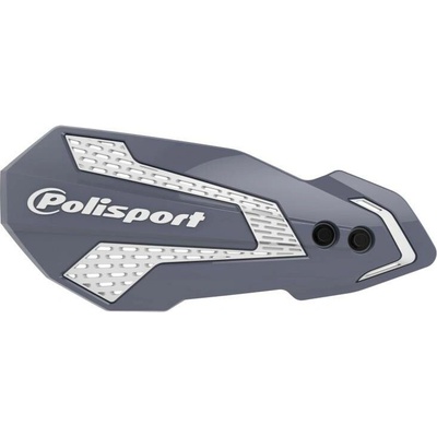 Chrániče páček POLISPORT MX FLOW s montážní sadou nardo grey/white