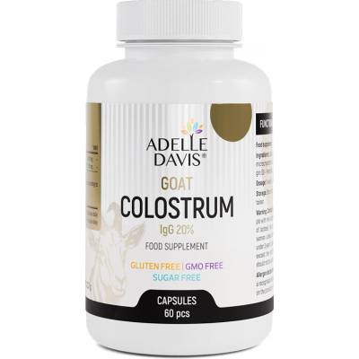 ADELLE DAVIS Kozie Kolostrum 300mg 60 kapsúl