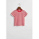 Gant Striped Shield T-shirt Bright Red