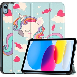 Techsuit Калъф за iPad 10 (2022) 10.9 - FoldPro - Еднорог