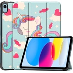 Techsuit Калъф за iPad 10 (2022) 10.9 - FoldPro - Еднорог