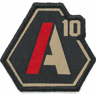 A10 EQUIPMENT nášivka A10 velcro KHAKI