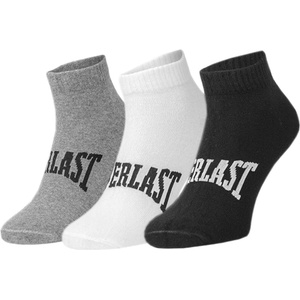 Everlast Комплект от три - чорапи Everlast до глезена многоцветни Everlast | Cheren Byal Siv Mnogotsveten | МЪЖЕ | M