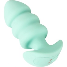 Cuties Mini guľový vibračný análny plug zelený